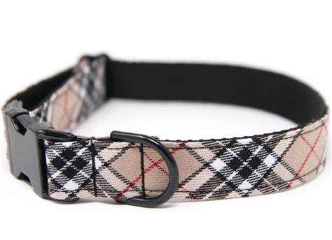 fake burberry dog harness|burberry plaid dog collar.